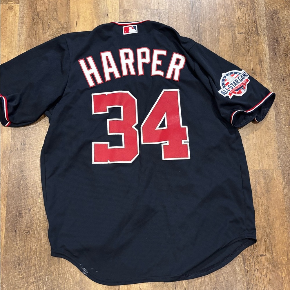2018 Bryce Harper Washington Nationals All Star Game MLB Jersey